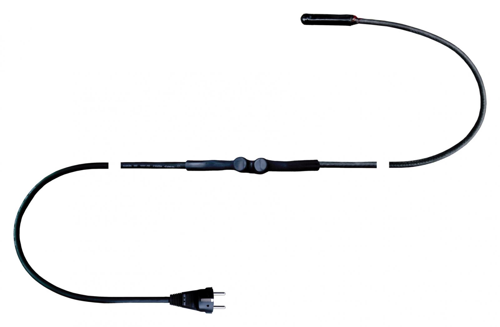 bamaheat Dachrinnenheizung KS-D10 Länge 10 Meter, mit Doppelthermostat, selbstbegrenzend 8000-31.10 - Bild 1