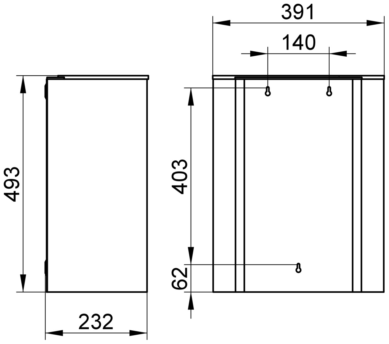 Keuco Abfallsammler Plan 14988, Chrom-finish (Edelstahl poliert) 14988010000 - Bild 2