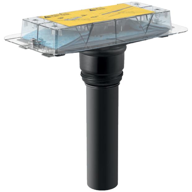 Geberit Rohbauset zu Duschrinne CleanLine d50 für stockwerksdurchdringende Installation 154.153.00.1 - Bild 1