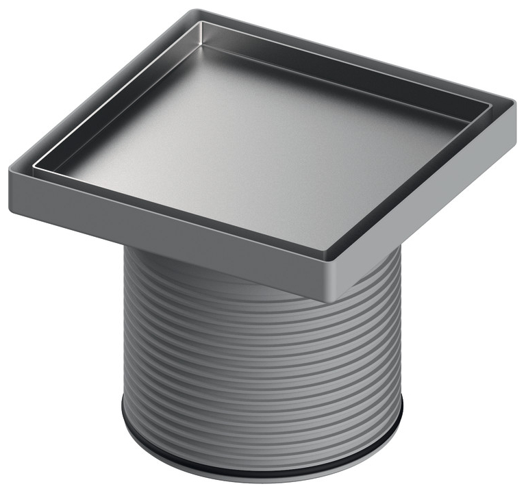 TECEdrainpoint S Rostrahmen Edelstahl 150x150 mm inklusive Fliesenmulde plate 3660011 - Bild 1