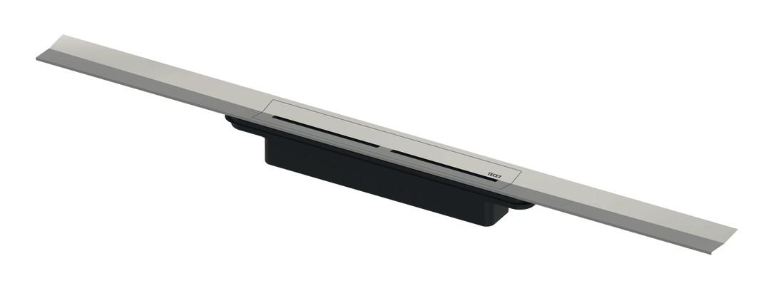 TECEdrainprofile Duschprofil 1200 mm Breite 55 mm aus Edelstahl Oberfläche poliert 671210 - Bild 1