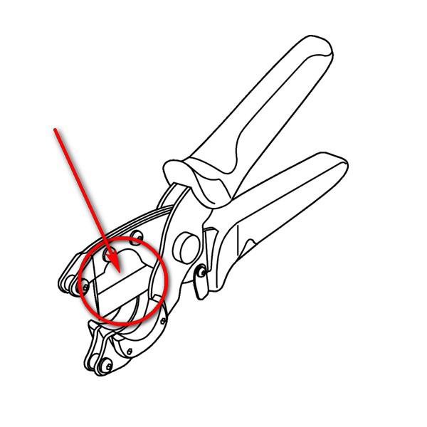 TECE Ersatzklinge 8760003 für Rohrschneideschere Dim. 14-25 mm 8760002 - Bild 1