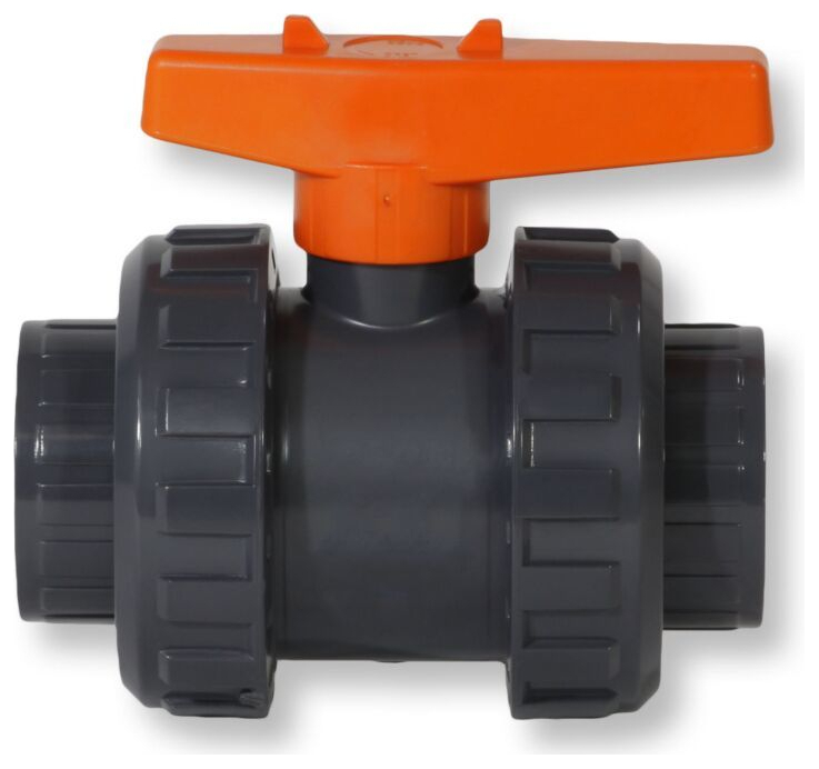 Cillit PVC-Kugelhahn 50mm für Schwimmbad mit Klebemuffen