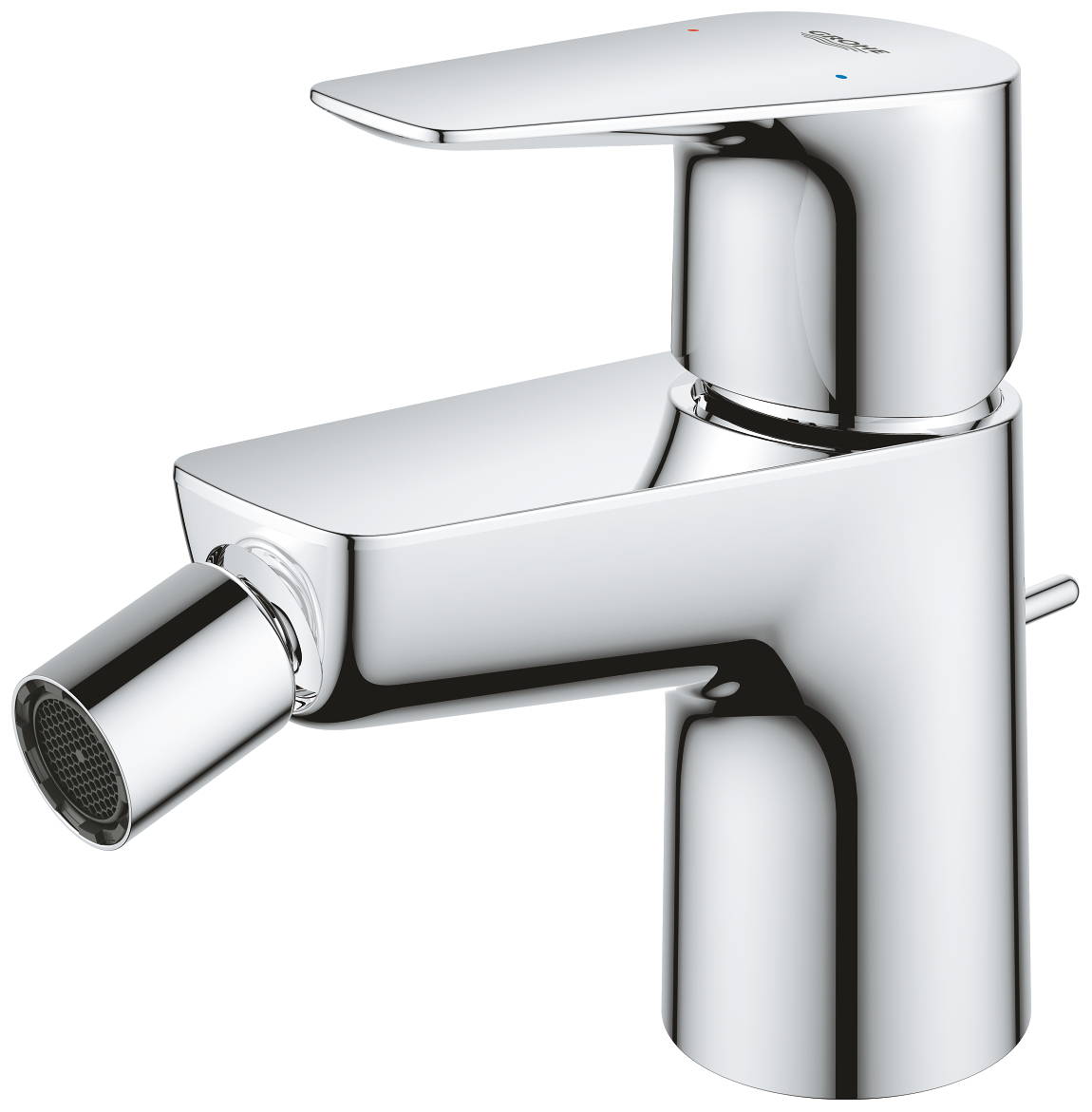 GROHE Bidetbatterie BauEdge für Einlochmontage mit Ablaufgarnitur chrom 23331001 - Bild 3