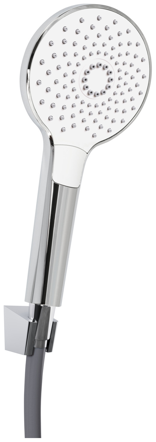 VIGOUR Wannenset individual 2.2 mit Wandhalter, Schlauch, Handbrause rund verchromt - Bild 1