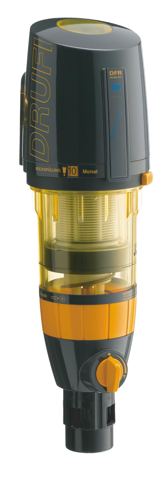 SYR DRUFI+ DFR Halbautomatischer Rückspülfilter mit Druckminderer, inklusive Manometer 2315.00.080 - Bild 1