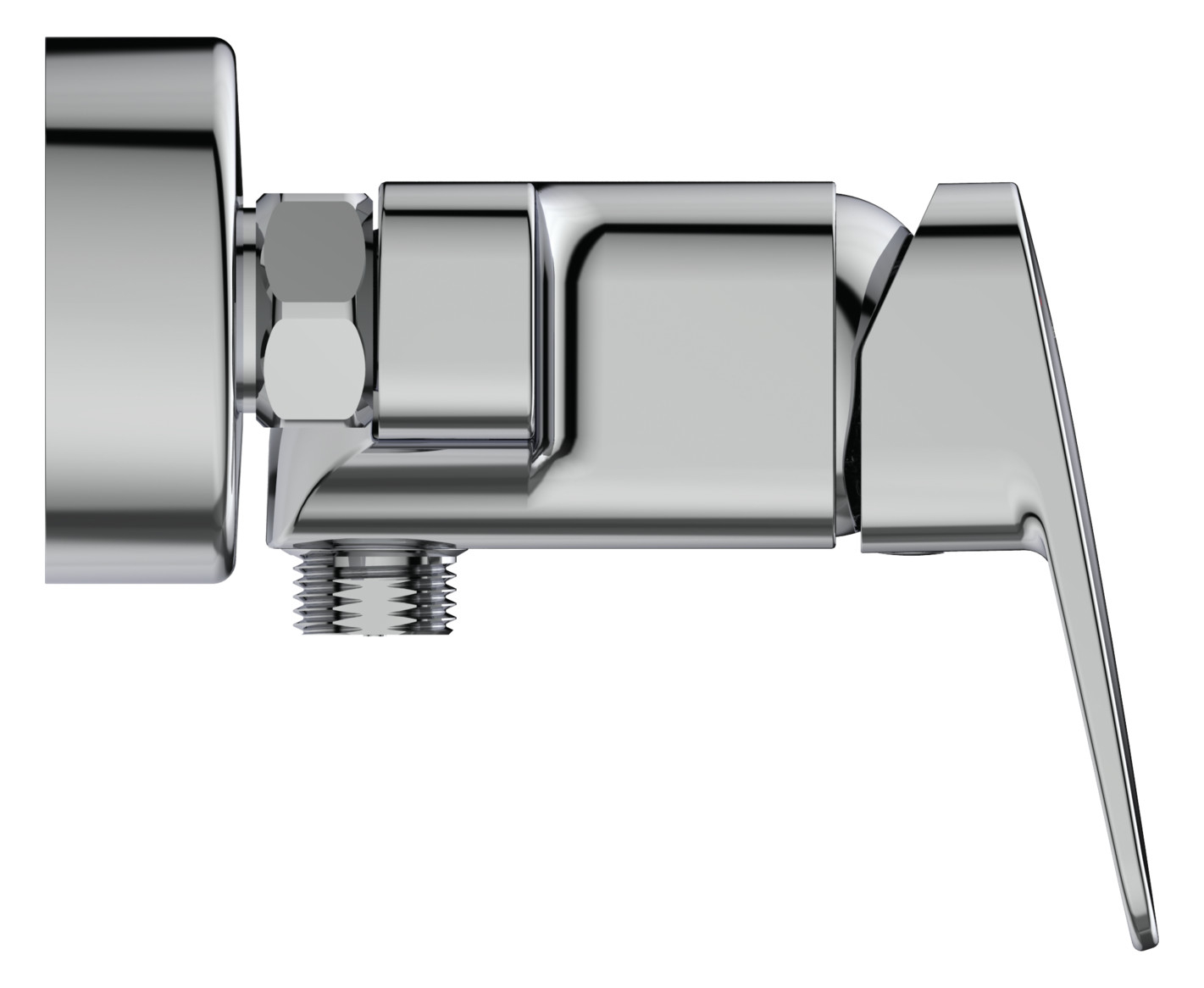 Ideal Standard Ceraplan Brausearmatur Aufputz Chrom BD250AA - Bild 3