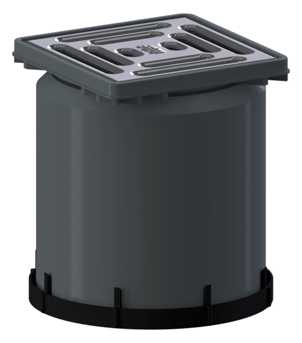 DALLMER Aufsatz E 10, 100x100 mm Nr. 510006 - Bild 1