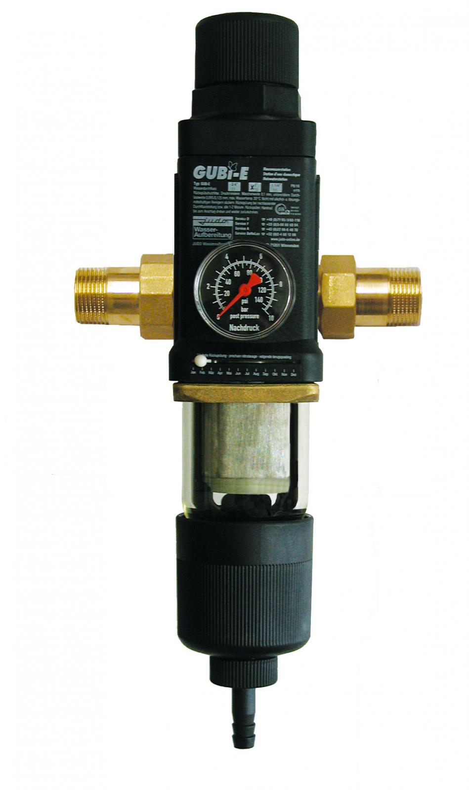 JUDO GUBI-E Hauswasserstation JGB-E 3/4'' mit Druckminderer, Manometer und Drehflansch DN 20 - Bild 1