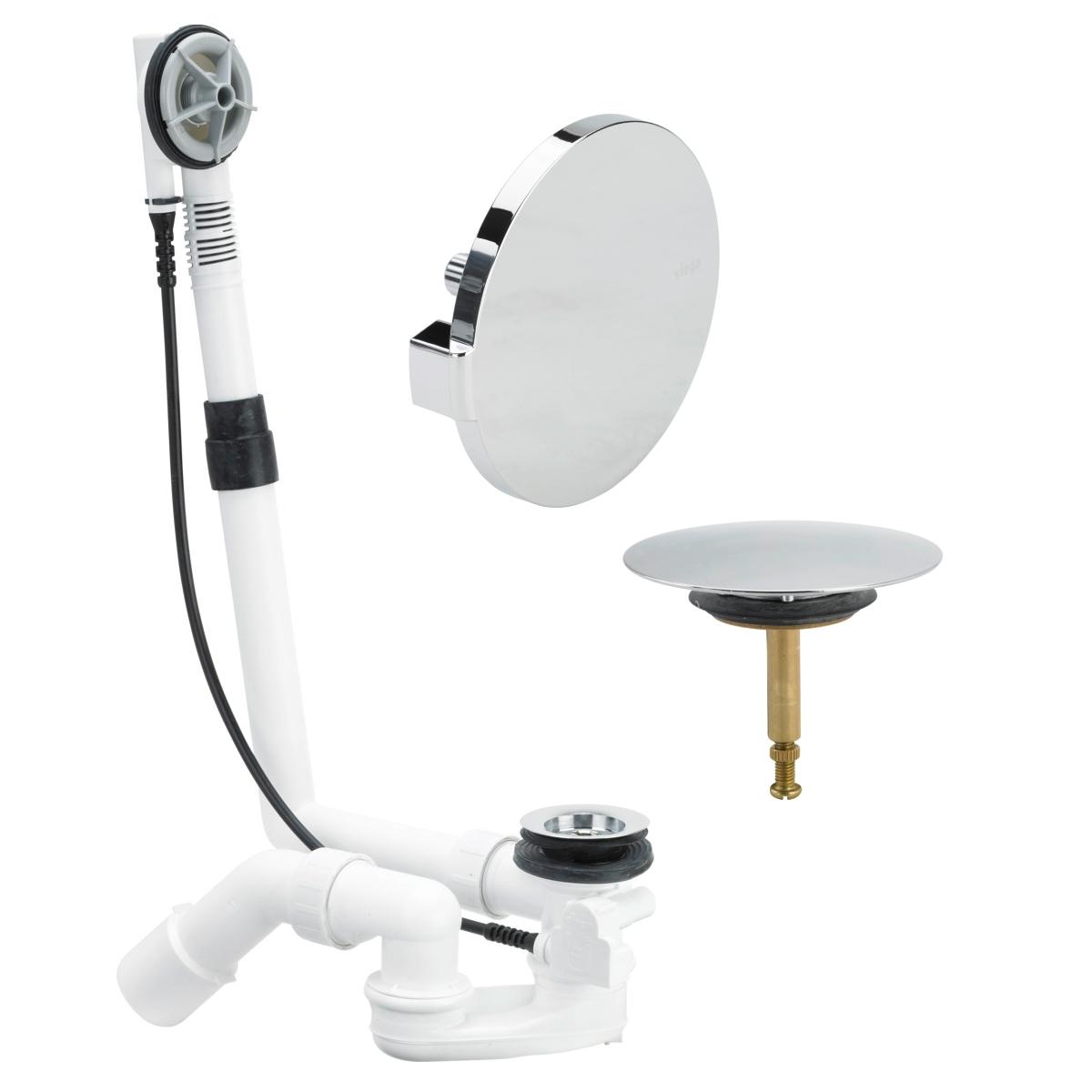 Viega Multiplex Ab-und Überlaufgarnitur 6162.45 Visign M5 verchromt 101909  - Bild 2