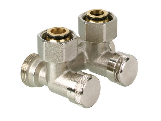 Danfoss Universalverschraubung RLV-K für Ventil-HK, Heizkörper G 3/4, Eck 003L0283 - Bild 1