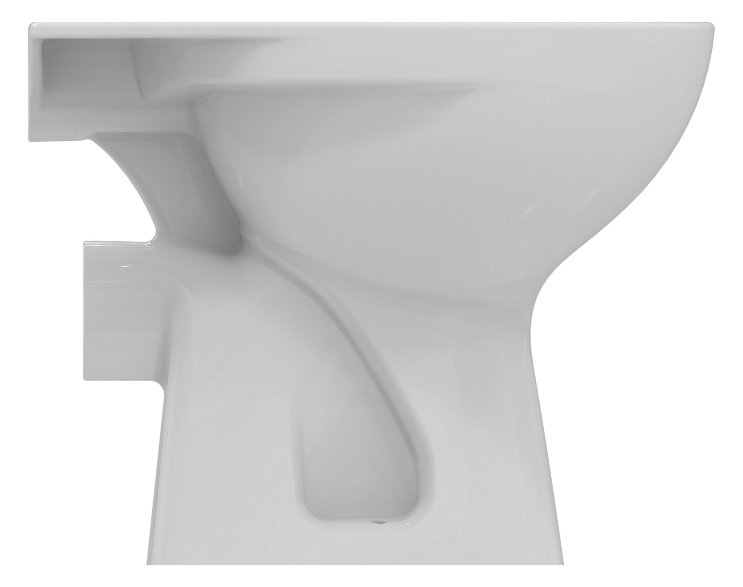 Ideal Standard Standtiefspül-WC Eurovit weiß, Abgang außen waagrecht W333101 - Bild 4