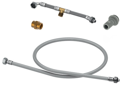 TECEprofil Anschluss-Feinbauset für Modul Dusch-WC universal 980 mm 9880053 - Bild 1