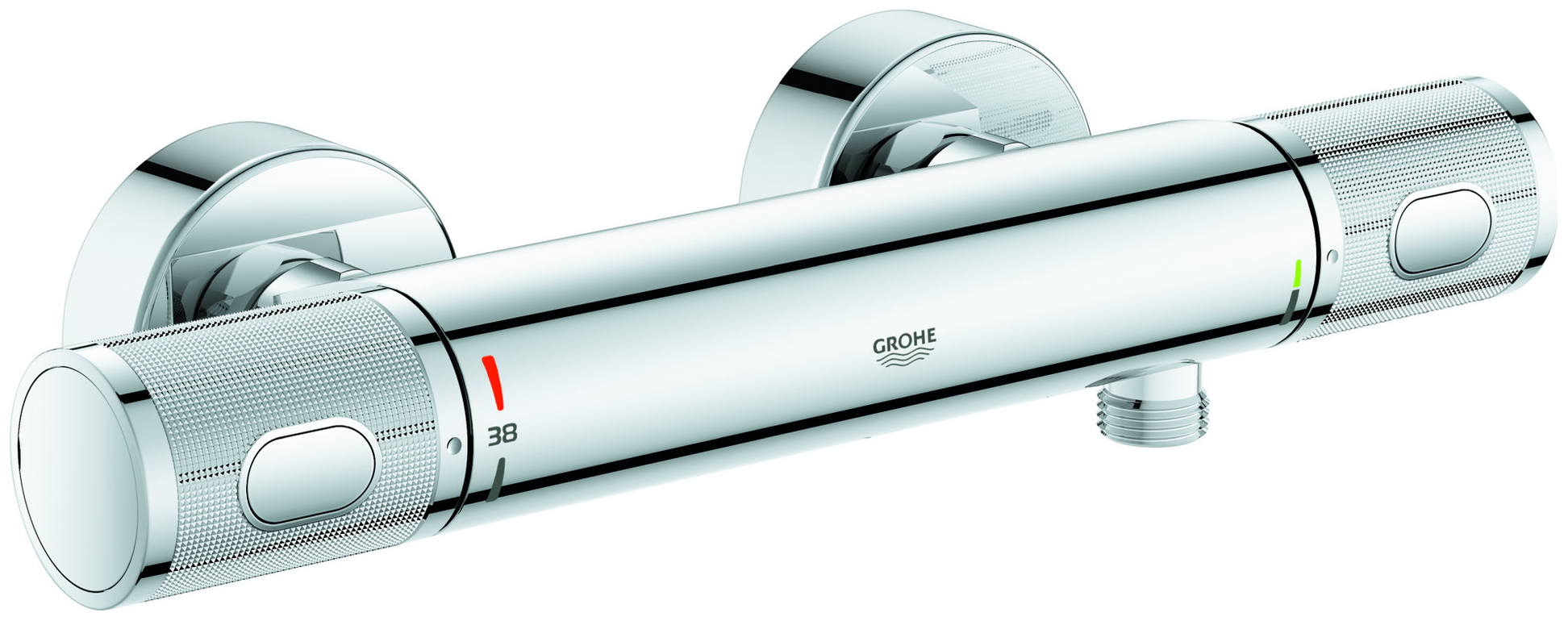 GROHE Thermostat-Brausebatterie Grohtherm 1000 Performance Wandmontage chrom 34827000 - Bild 1