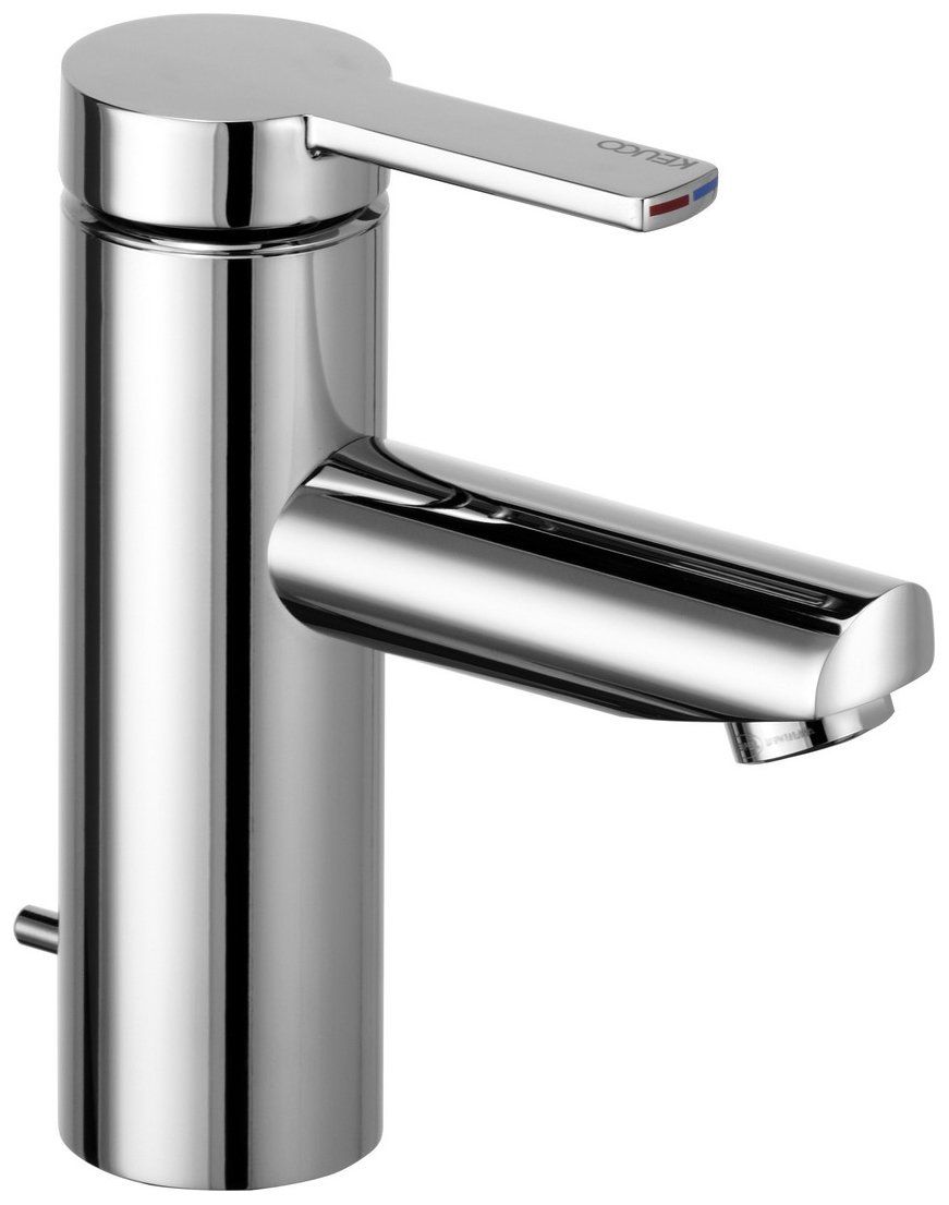Keuco Plan blue Waschtischmischer mit Zugstangen-Ablaufgarnitur chrom 53902010000 - Bild 1