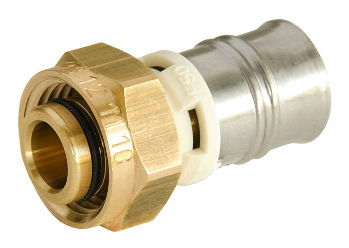 Fränkische Übergang Alpex F50 Mepla Fix Adapter gerade 16 x 2 1/2'' IG, 86916851 - Bild 1