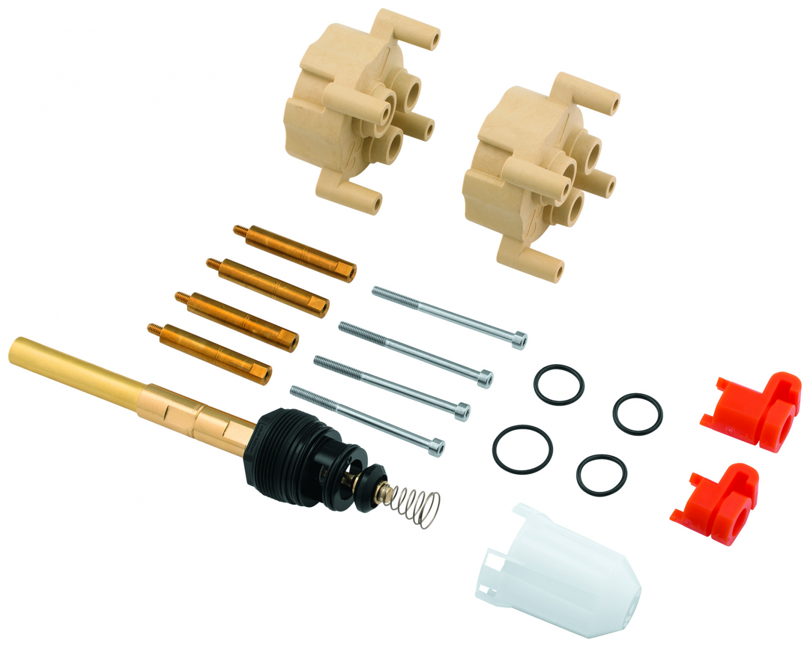 GROHE Verlängerungsset 50mm 14057000 für Einhandmischer Fertigmontagesets und Rapido SmartBox  - Bild 1