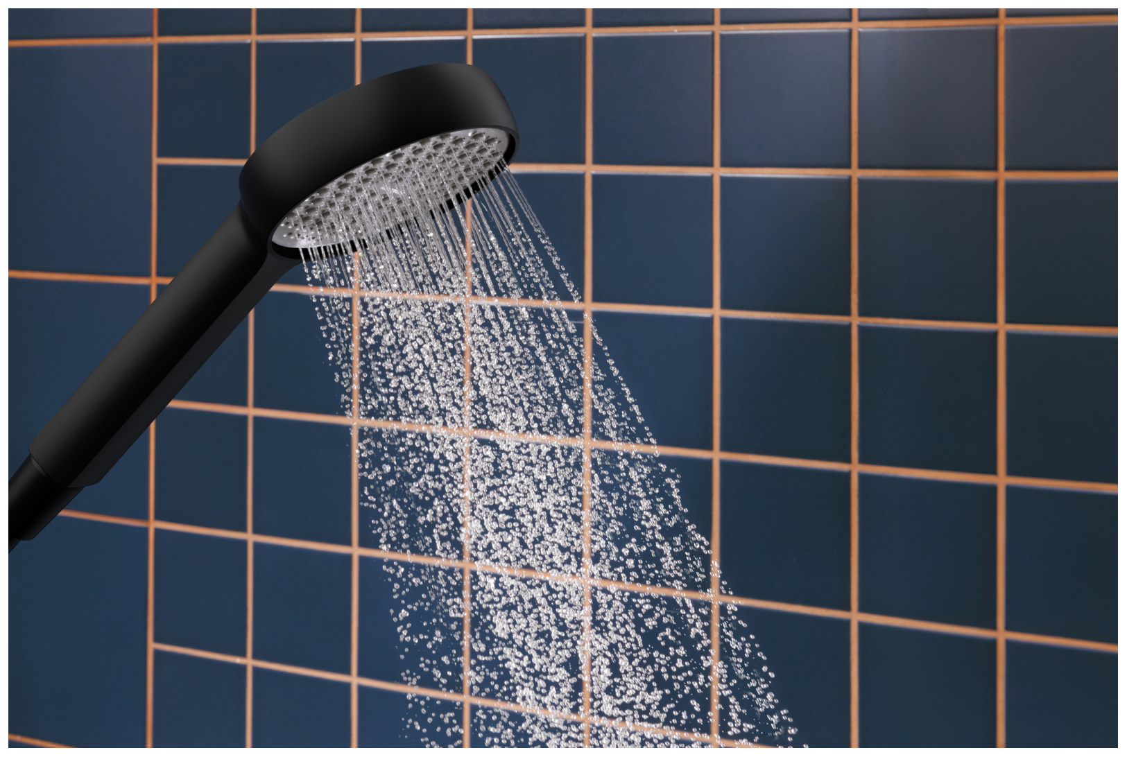 Hansgrohe Brauseset Activera S 95 1jet EcoSmart mit Brausestange Typ 65 schwarz matt