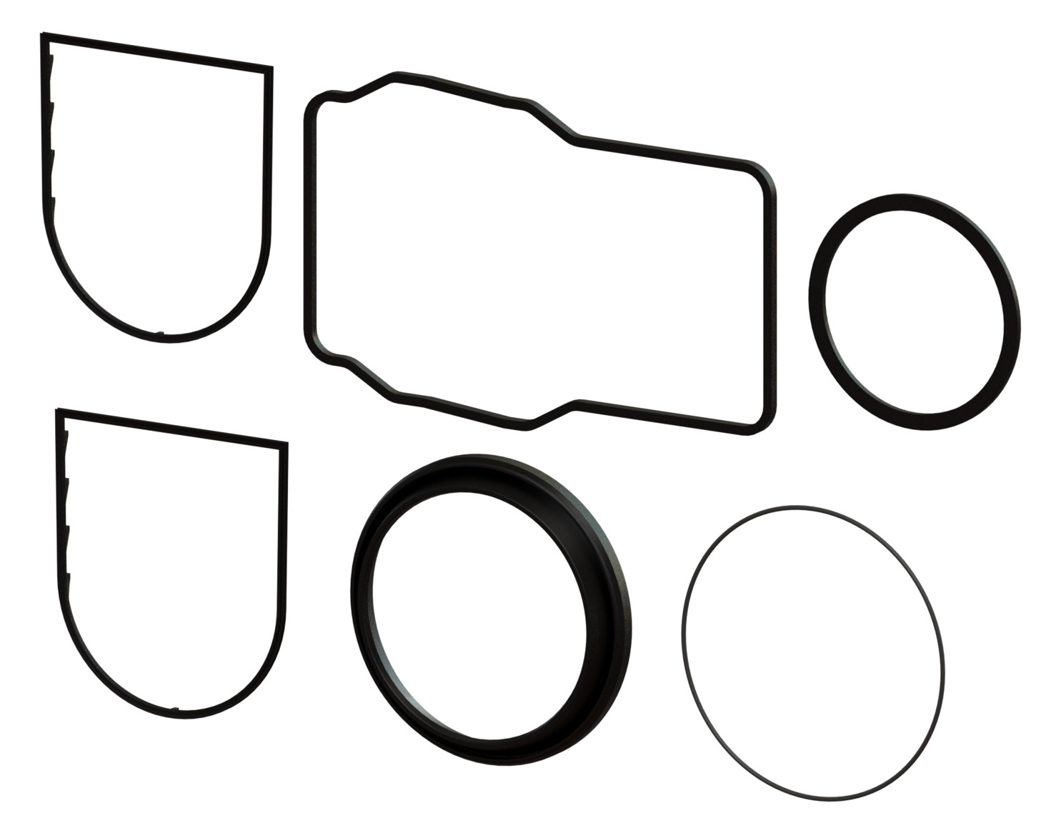KESSEL Dichtungset 70317 für alle Rückstauautomaten Staufix FKA DN 100, DN 125 und DN 150 - Bild 1