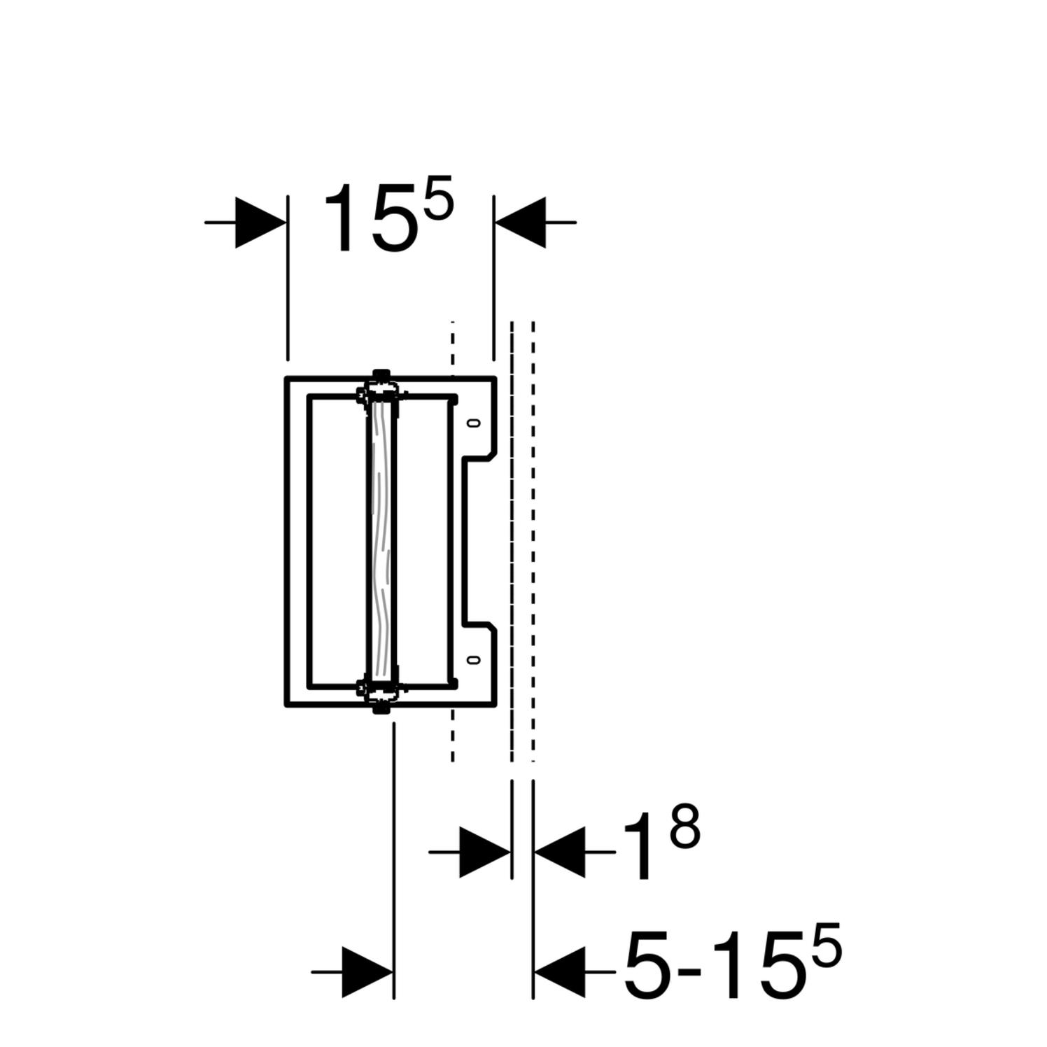 Geberit Duofix System-Montageplatte Unterputz Universal 111.788.00.1 - Bild 3