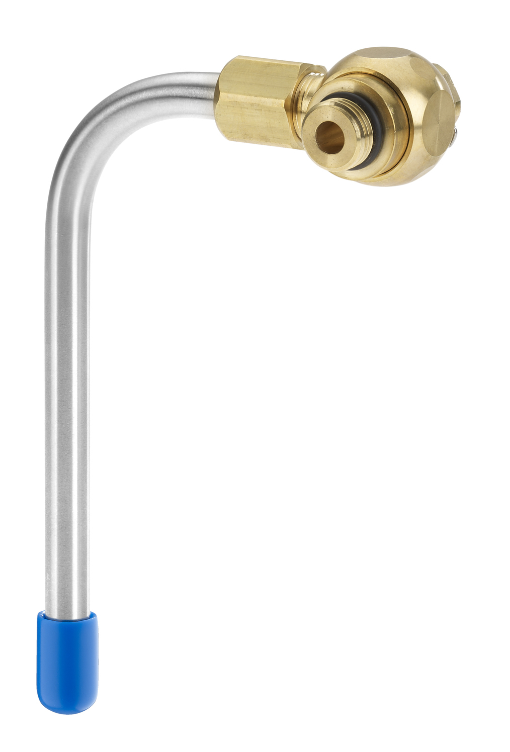 Probenahmeventil G 1/4'' mit Adapter 3/8'' Rotguss selbstdichtend - Bild 2