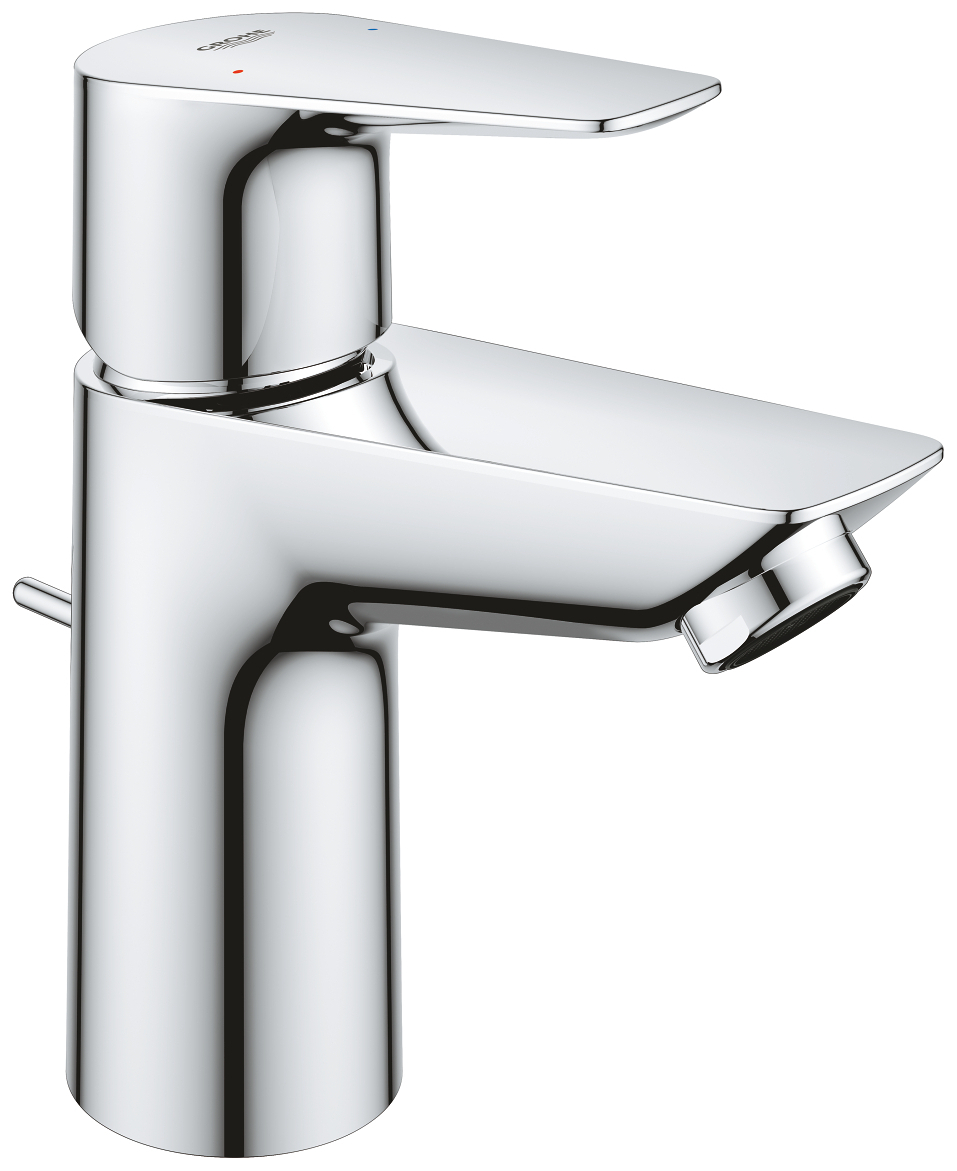 GROHE Waschtischbatterie BauEdge S-Size Durchfluss 3,5l/min mit Ablaufgarnitur chrom 23894001 - Bild 1