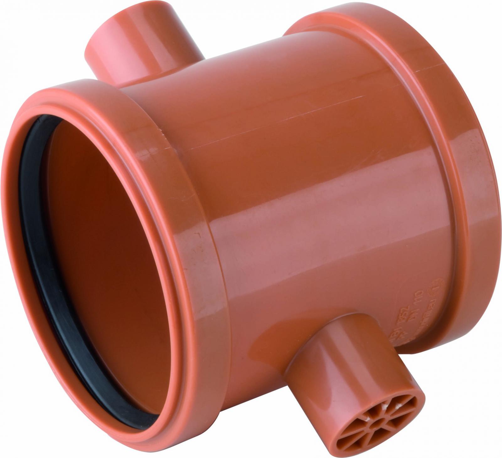 Airfit KG-Doppelschiebemuffe PP Plus DN 110 für KG-Rohr 30110KG - Bild 1