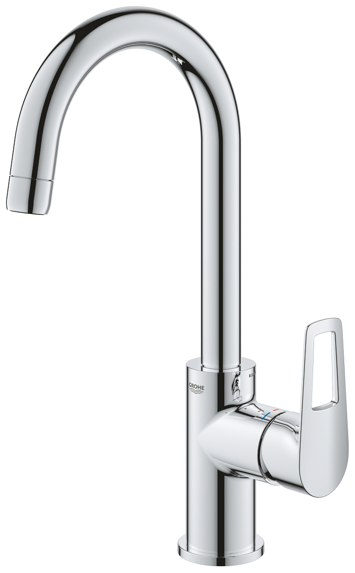 GROHE Waschtischbatterie BauLoop L-Size mit PushOpen Ablaufgarnitur chrom 23891001 - Bild 4