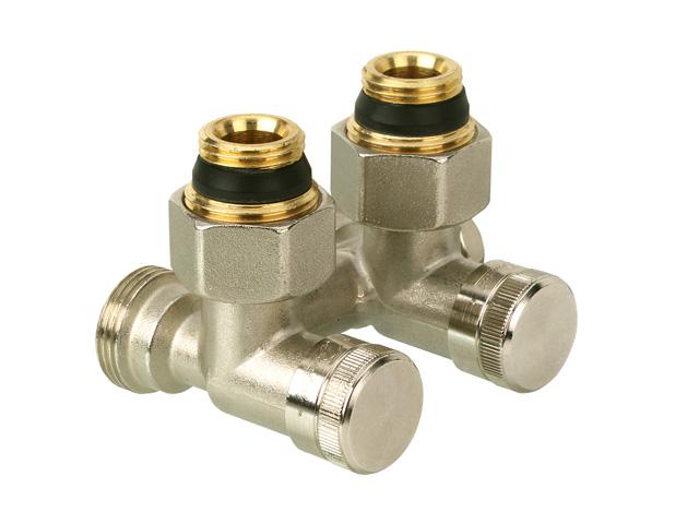 Danfoss Universalverschraubung RLV-K für Ventil-HK, Heizkörper R 1/2, Eck 003L0282 - Bild 1