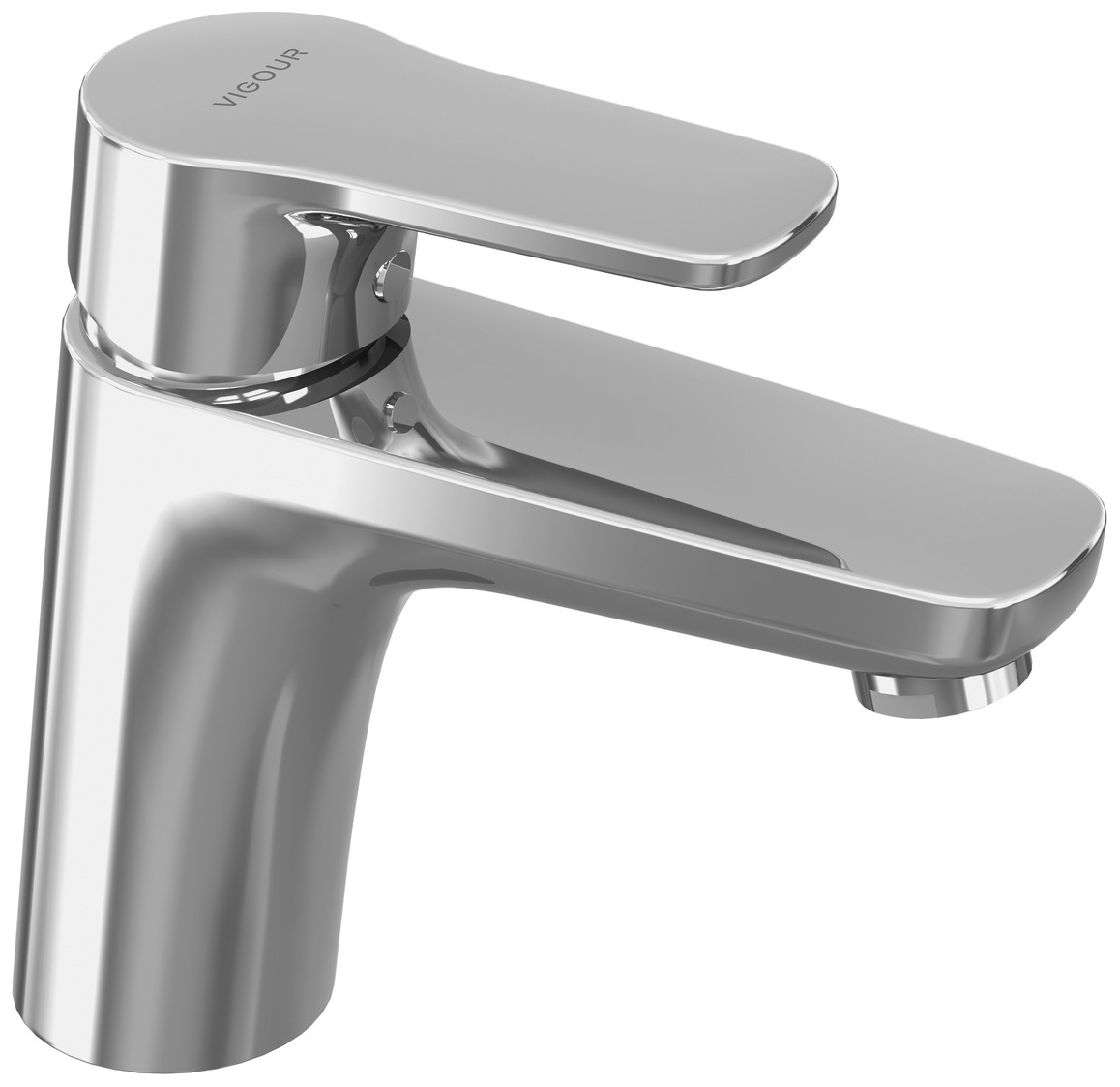 VIGOUR Einhand-Waschtischbatterie derby V3 ohne Ablaufgarnitur verchromt