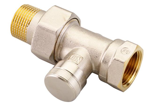 Danfoss Rücklaufverschraubung RLV 20 R 3/4, Durchgang, vernickelt 003L0146 - Bild 1