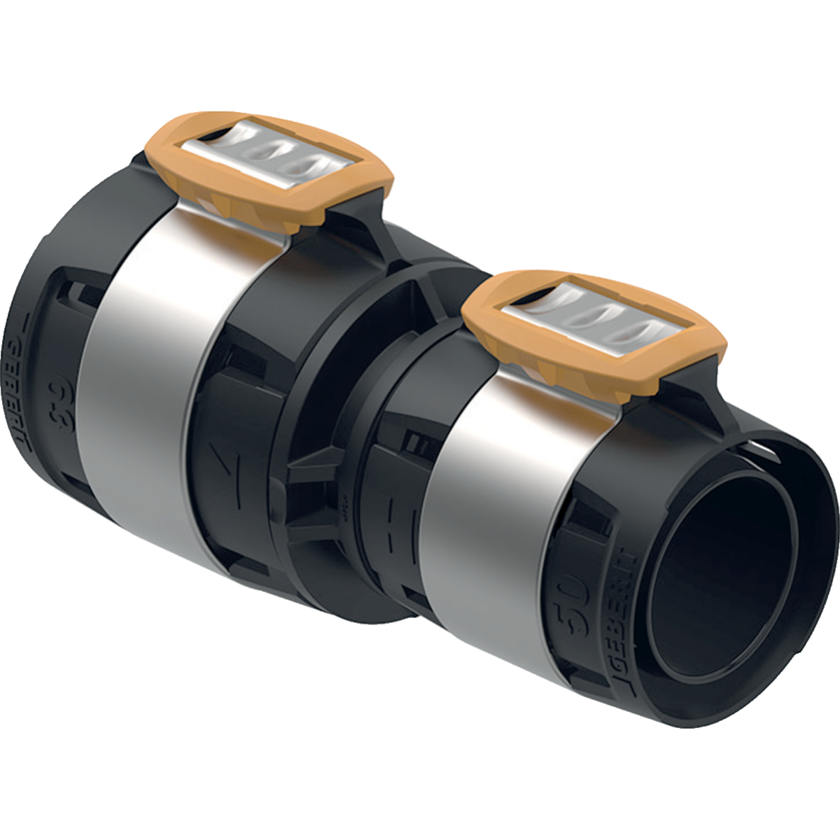 Geberit FlowFit Reduktion d=75mm d1=63mm PPSU 620.057.00.1 - Bild 1