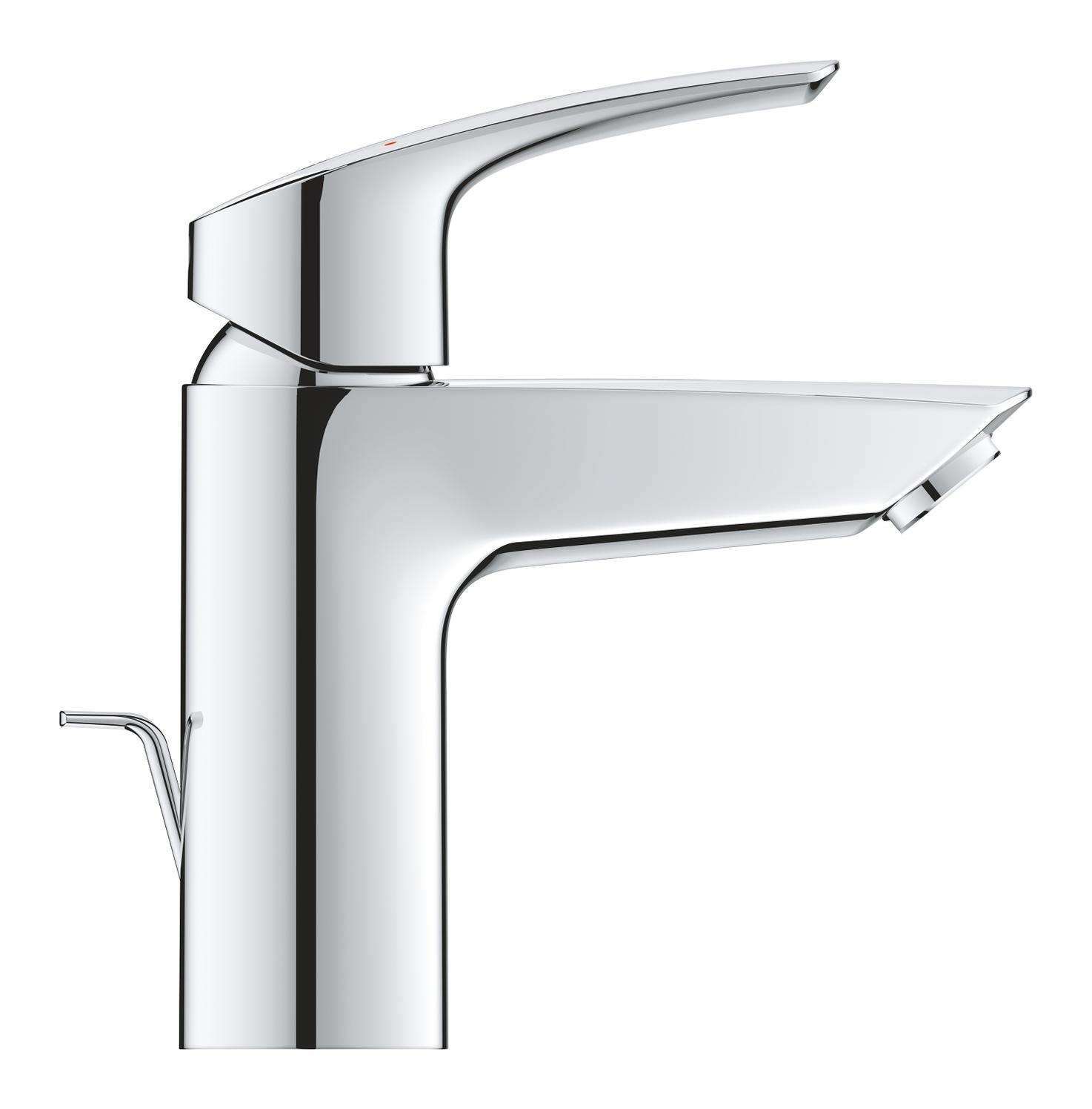 GROHE Waschtischbatterie Eurosmart S-Size mit Zugstangen-Ablaufgarnitur chrom 33265003 - Bild 2