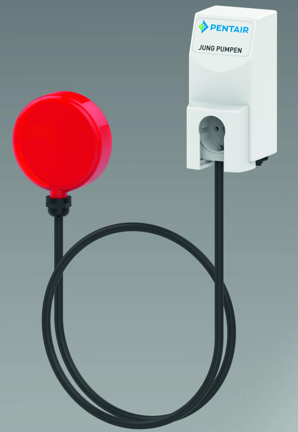 Jung Alarmschaltung AW 3 netzabhängig mit Waschmaschinenstop mit 3 m Leitung JP44895 - Bild 1