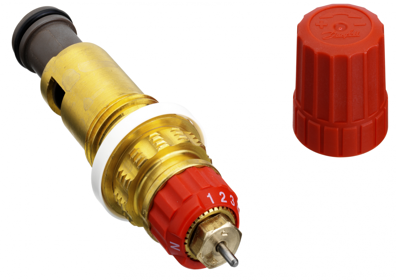 Danfoss Einbauventil Serie 3 RA-N G 1/2'' AG 013G7360, für V&N Cosmo-Nova-Heizkörper  - Bild 3