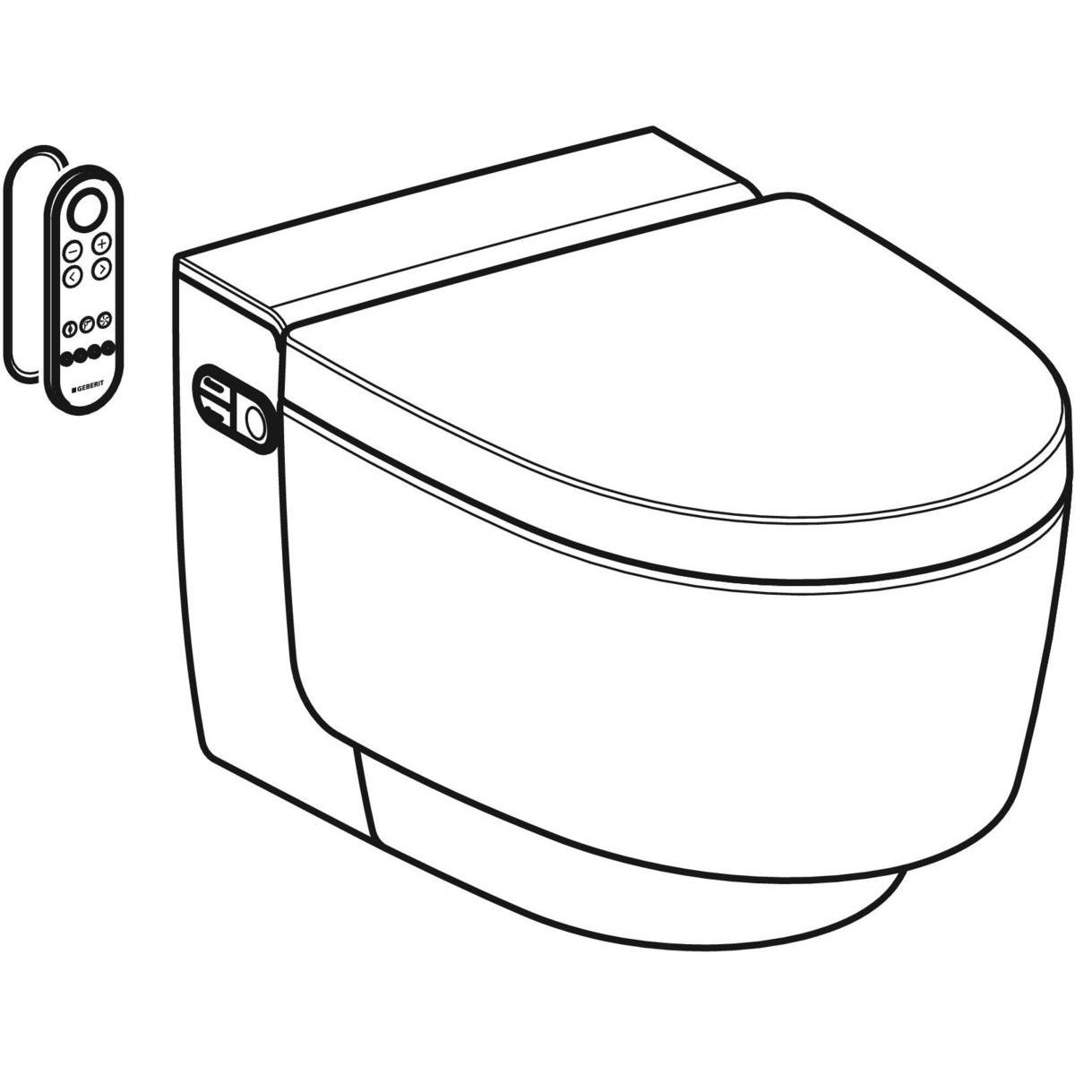 Geberit AquaClean Mera Classic WC-Komplettanlage wandhängend weiß-alpin 146.200.11.1 - Bild 2