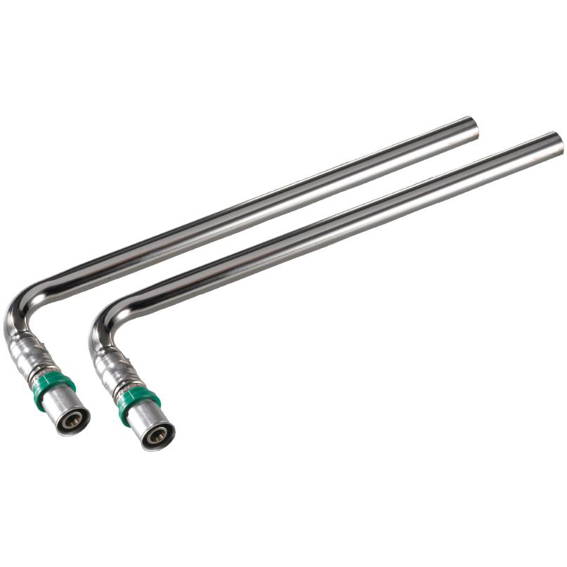 Empur HK-Anschlusswinkel 90 Grad 17x2,0 x 300 mm, mit Pressanschluss 371703 (2 Stück) - Bild 1