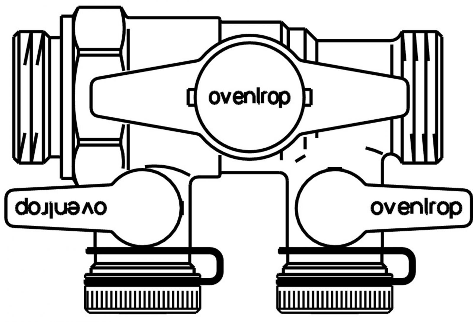 Oventrop FSA Befüll- und Spüleinrichtung G1'' x 1''AG 715056 - Bild 2