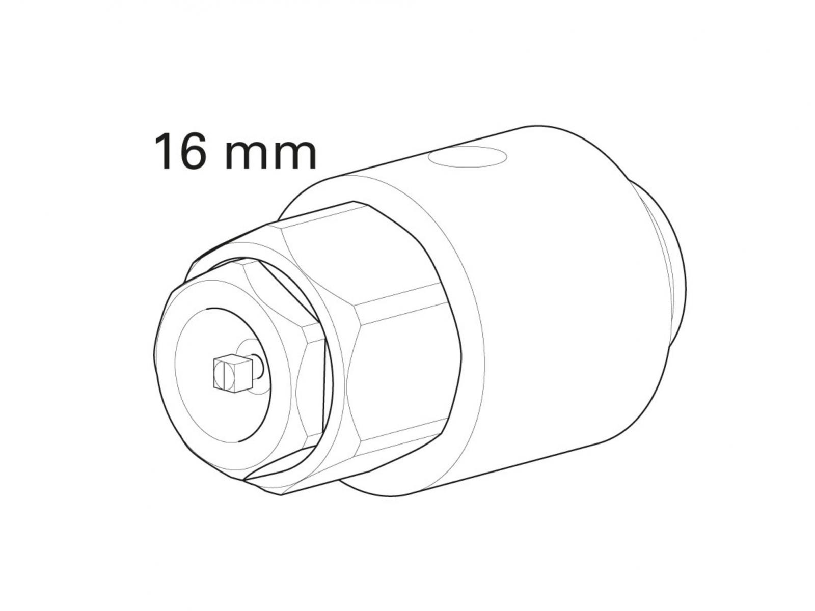 Abdrückstopfen Alpex 16mm ALDADS16 - Bild 2