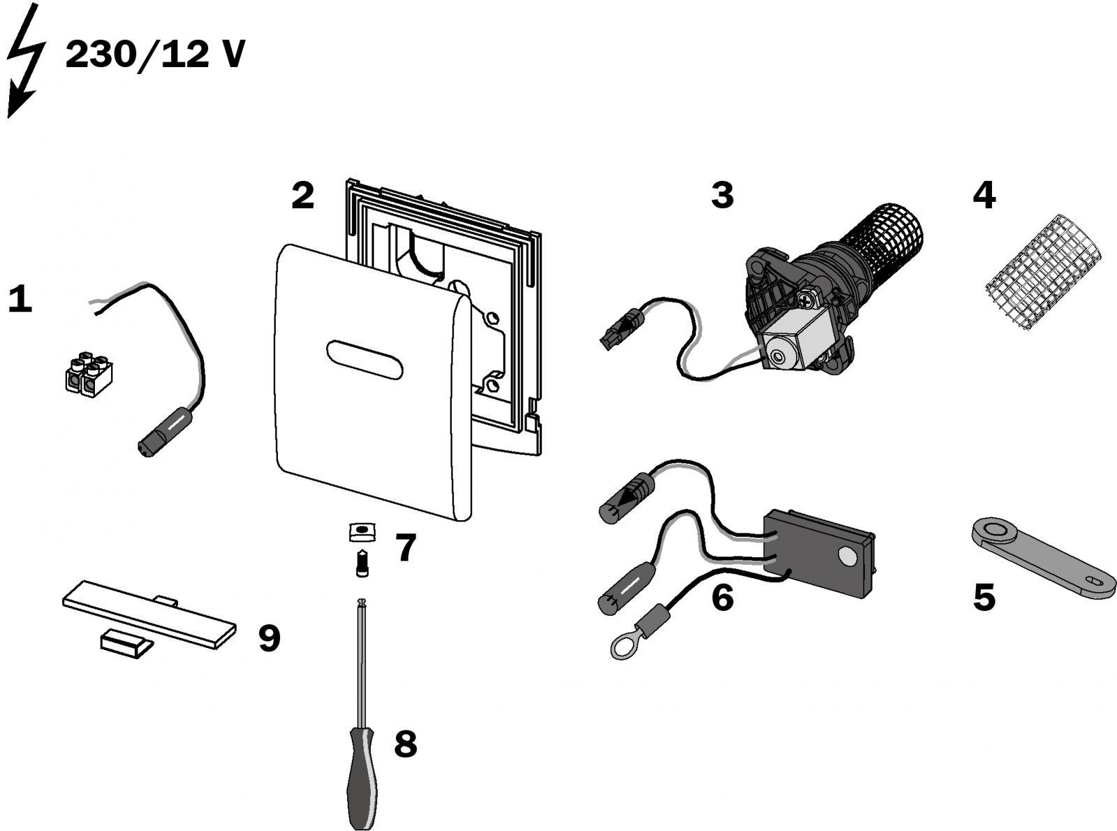 TECE Ersatzteil Infrarotsensor 12V/230V Netz 9820088 - Bild 4