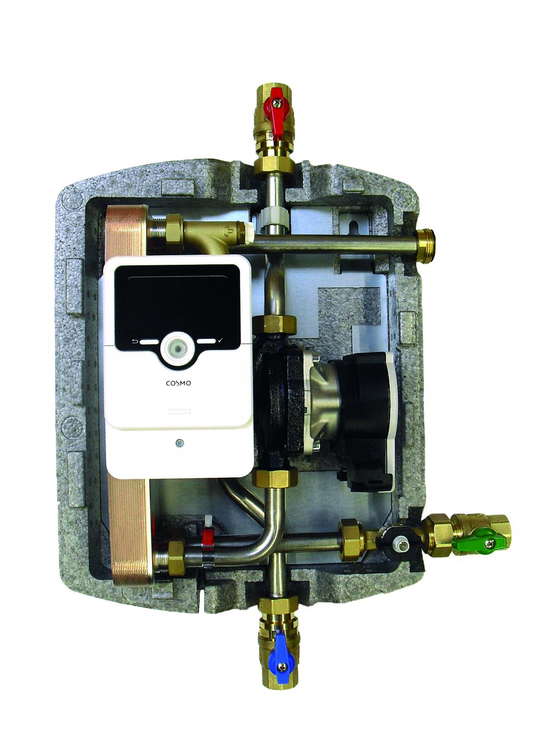 COSMO Frischwassermodul max. 50 l/min mit Dämmhaube elektronisch geregelt - Bild 2