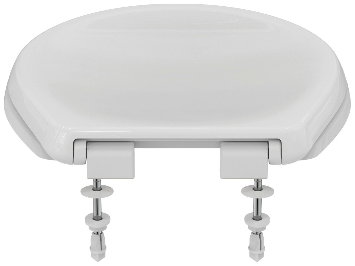 Ideal Standard WC-Sitz Eurovit rund Softclose weiß mit Absenkautomatik W303001 - Bild 4