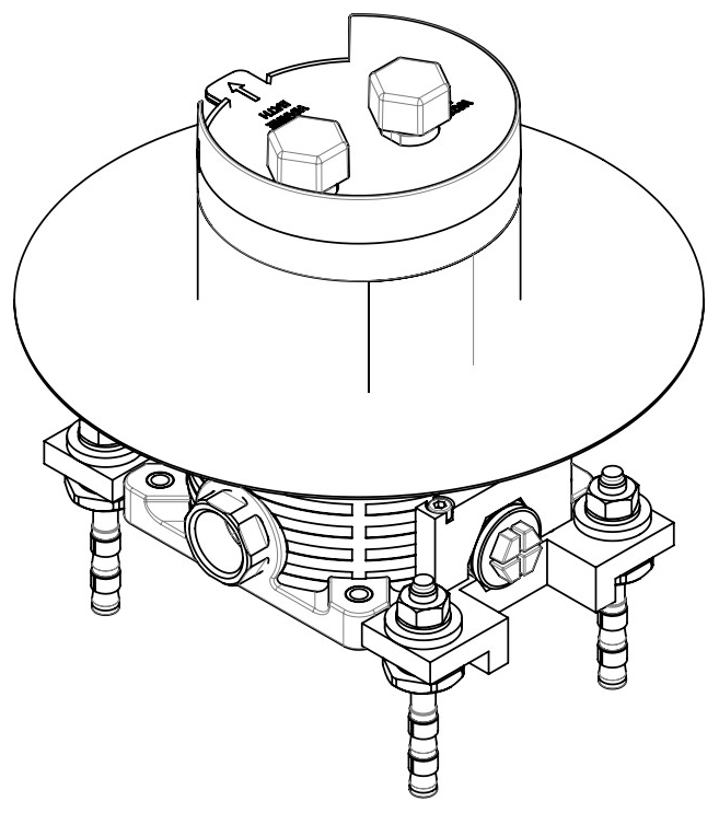 VIGOUR Unterputz-Einbaukörper für derby V3 / white V4 Wannen-Standarmaturen