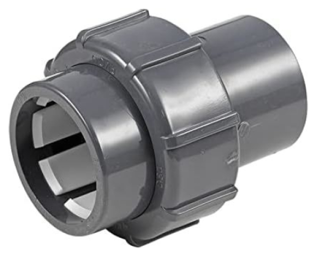 Cillit PVC-Übergangsverschraubung FlexFit 50mm Klemmstutzen x 1 1/2 IG''