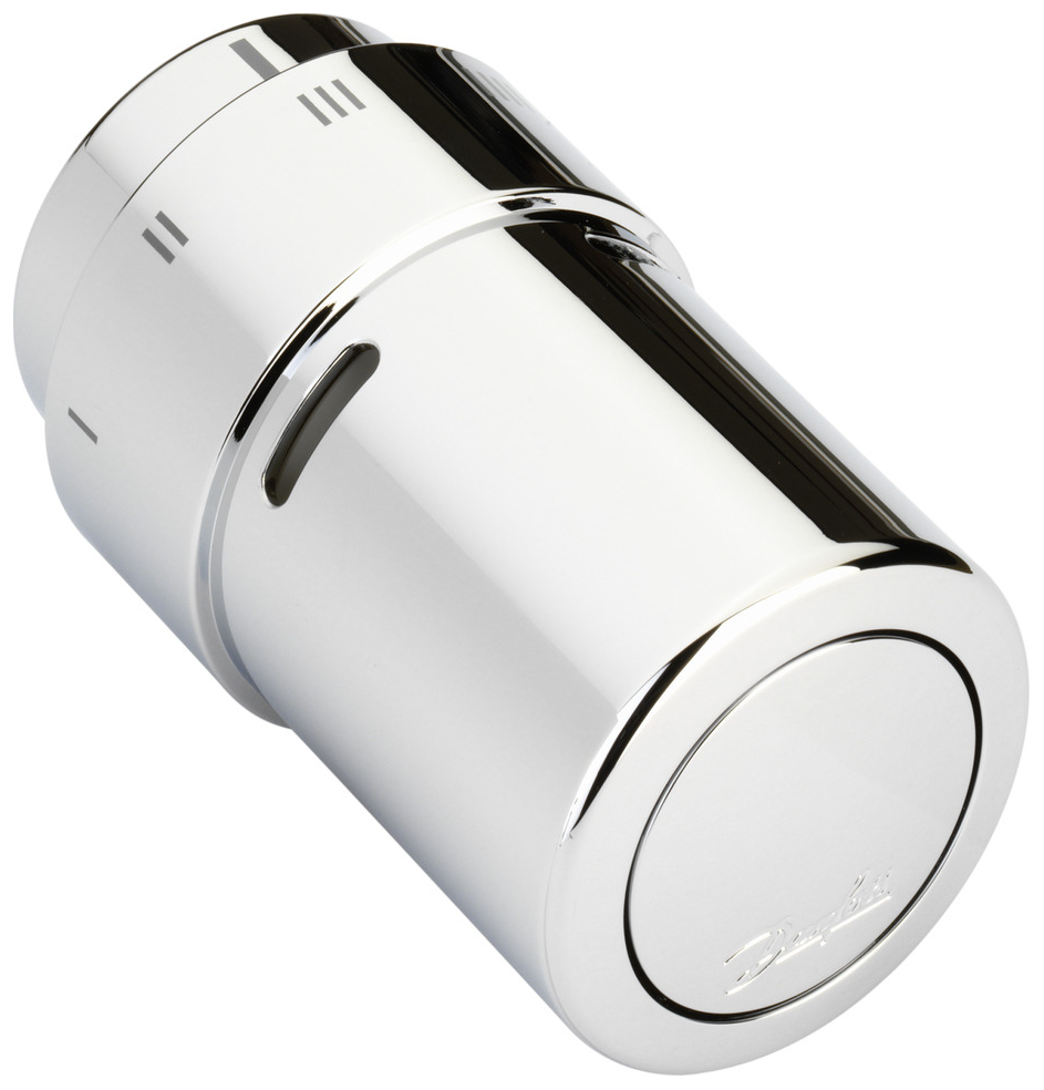 Danfoss Design Fühlerelement RAX chrom mit eingebauter Fühler 013G6170 - Bild 1