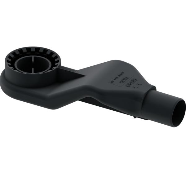 TECEdrainline Ablauf DN 40 superflach, seitlicher Anschluss, Ablaufleistung 1,3 l/s 650004 - Bild 1