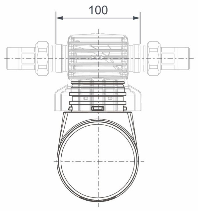 Grünbeck Rückspülfilter pureliQ:RX 101000030000, für cliQlock Modulsystem - Bild 3
