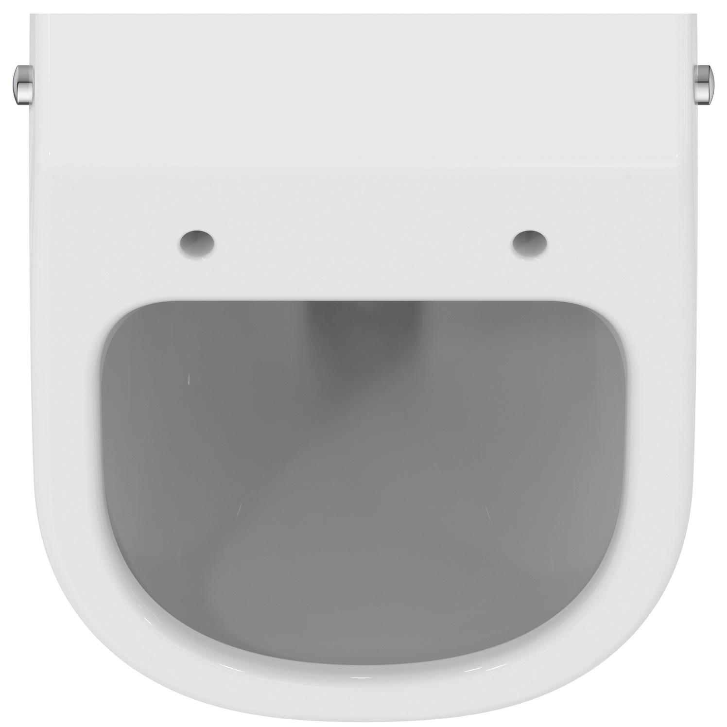 VIGOUR Urinal derby V3 PflegetectPlus weiss spülrandlos, verdeckter Zulauf