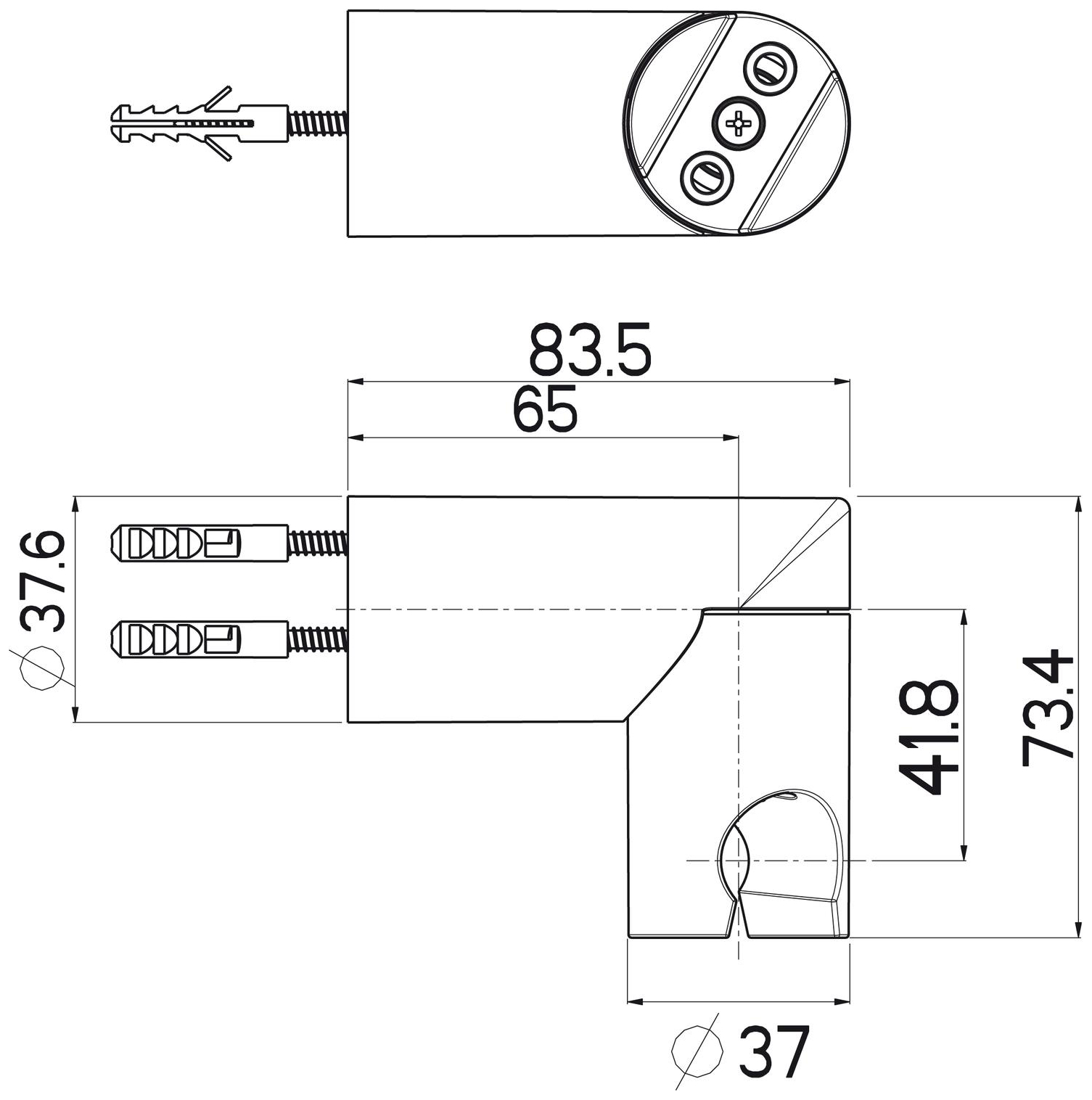 Nikles Wannenset Stick mit Wandhalter Handbrause und Schlauch 125cm verchromt A70.004.331.05N - Bild 2