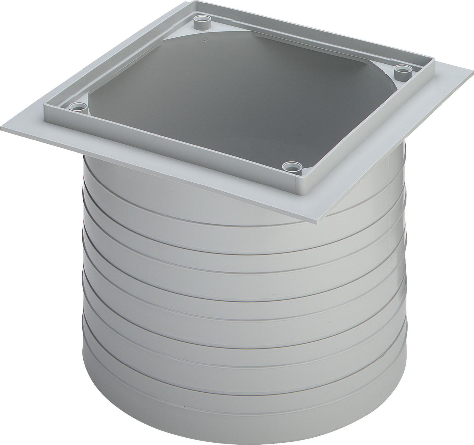 Viega Höhenausgleichsstück 4992 Optifix 3 für Optifix Kellerablauf 30-185mm 469979 - Bild 1